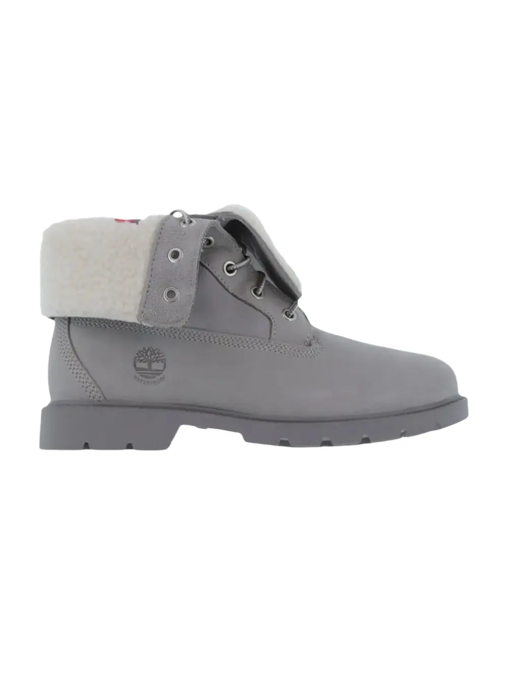 Ботинки женские Timberland Fleece Fold Down — изображение 1 из 1, серый