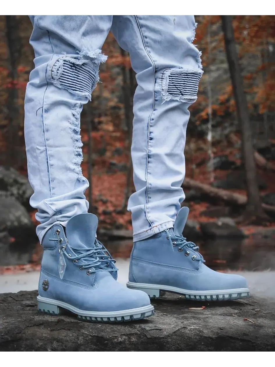 Ботинки Timberland 6 Inch Premium Fabolous x Villa — изображение 5 из 5, синий