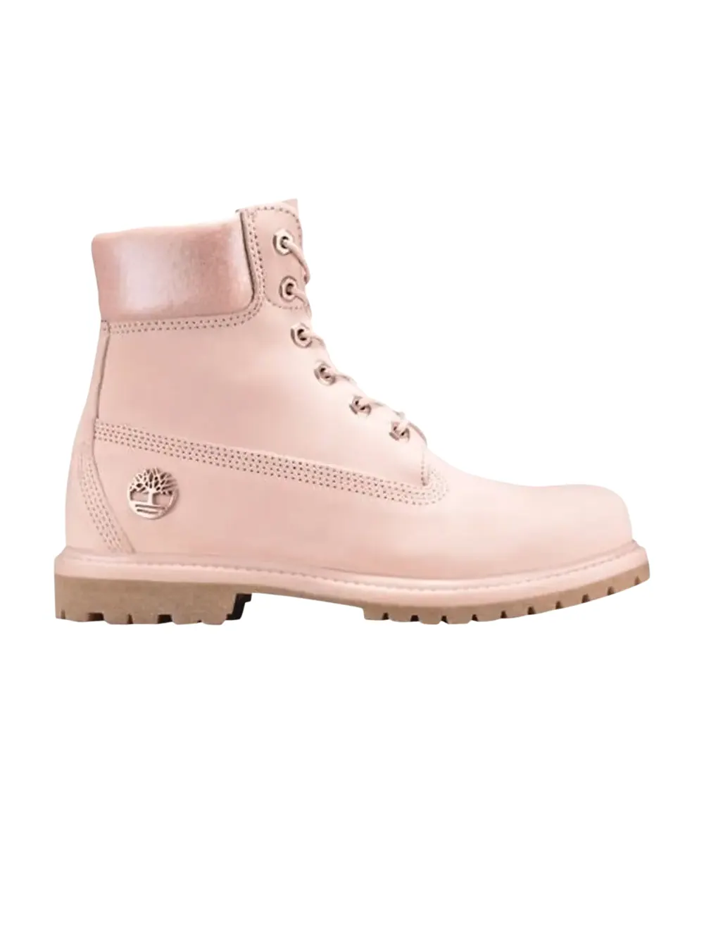 Ботинки женские Timberland Premium 6 Inch водонепроницаемые — изображение 1 из 1, розовый