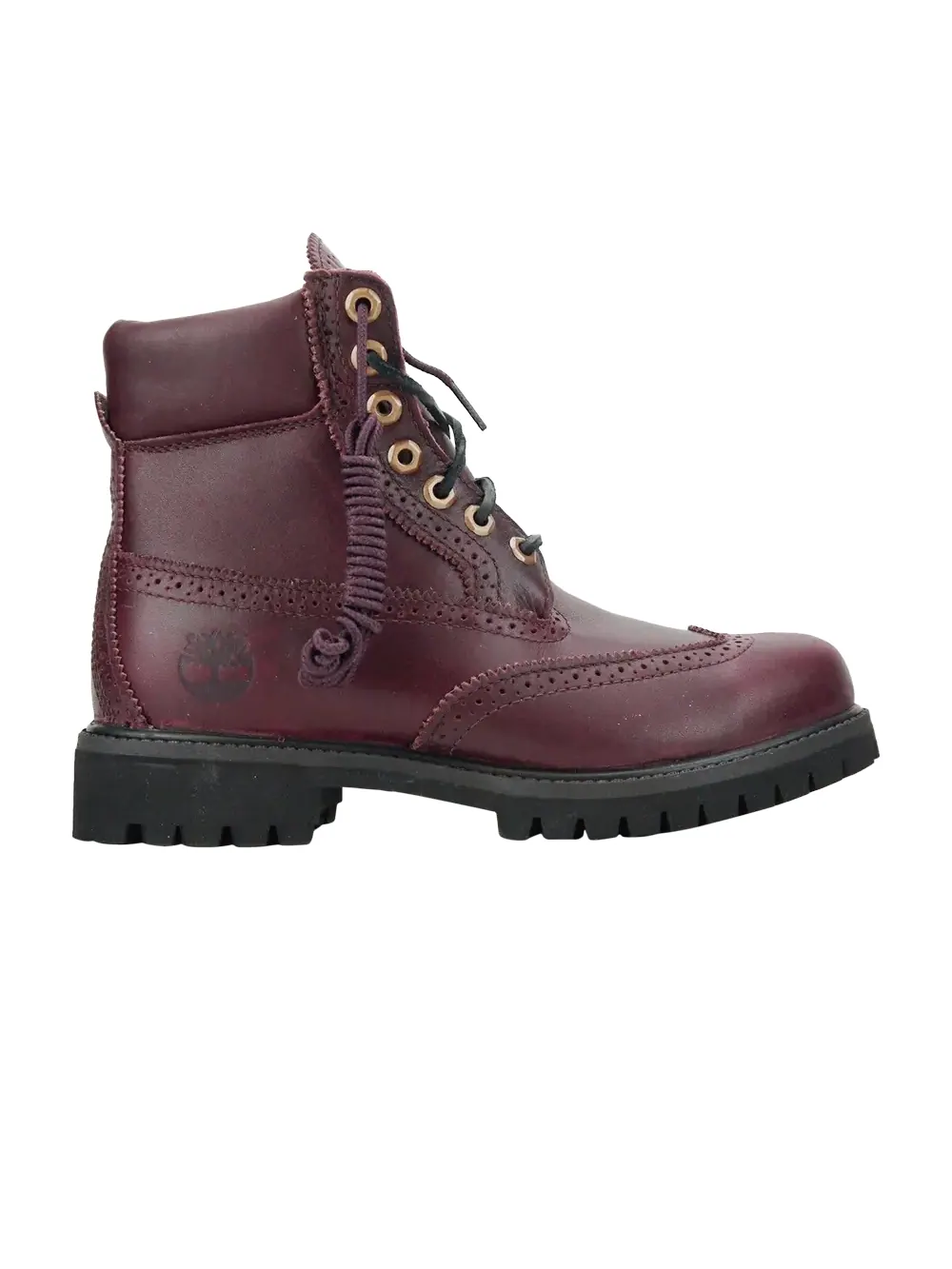 Ботинки Timberland Premium 6 Inch Brogue — изображение 1 из 1, бордовый