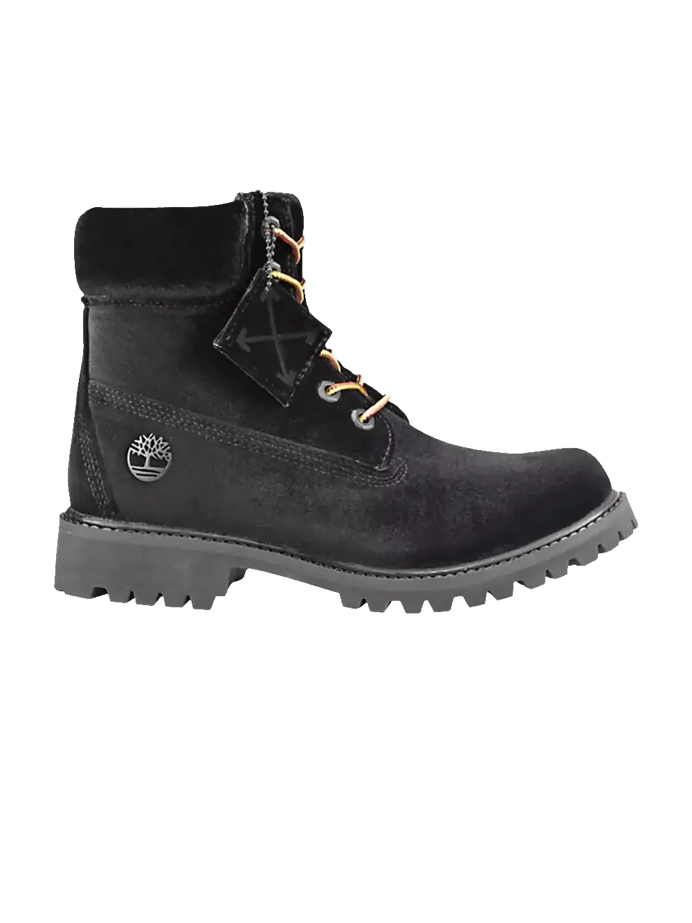 Ботинки Off-White x женские Timberland Premium 6 Inch — изображение 1 из 1, черный