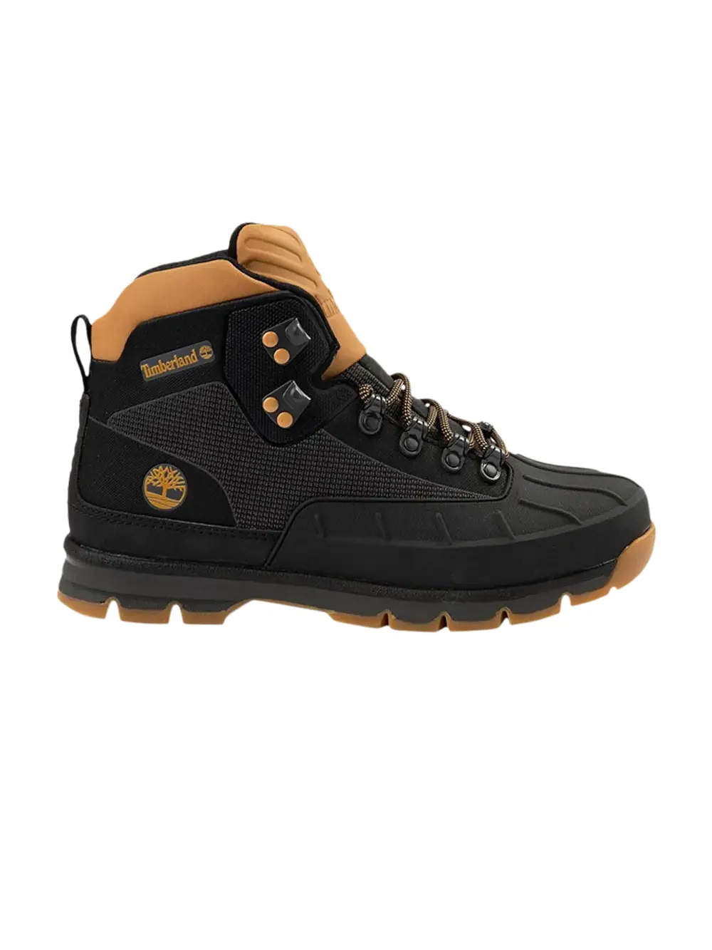 Ботинки Timberland Euro Hiker Shell Jacquard — изображение 1 из 1, черный/коричневый