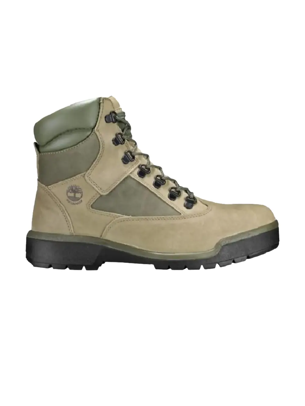 Ботинки Timberland 6 Inch кожаные — изображение 1 из 1, бежевый/зеленый