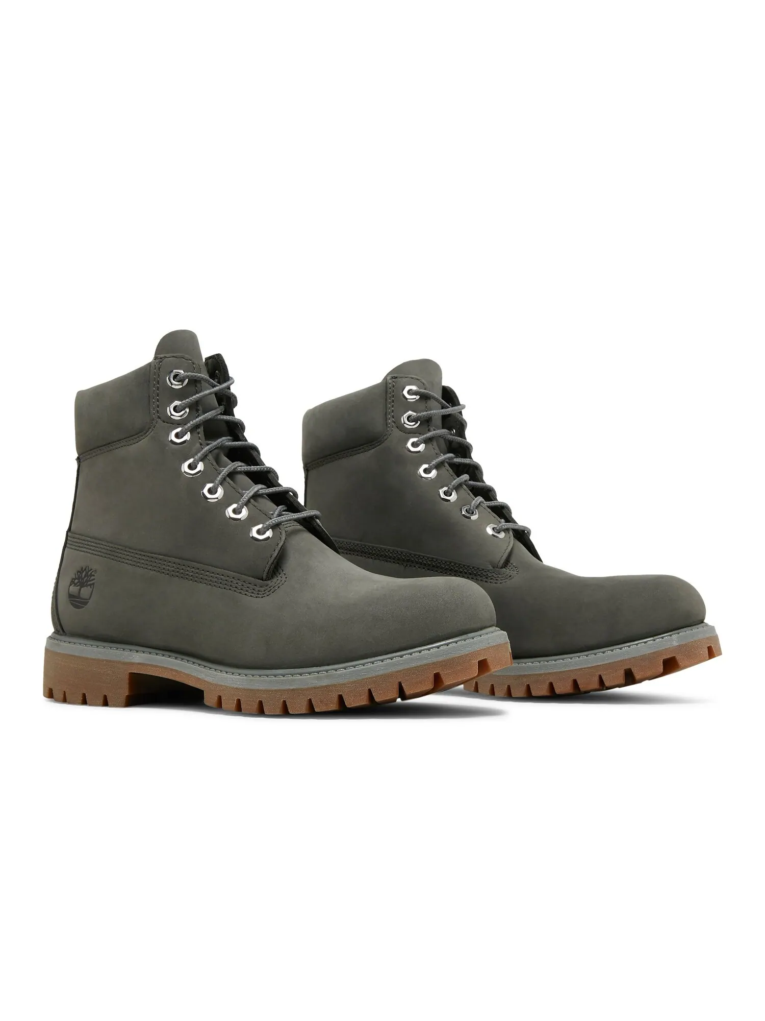 Ботинки Timberland Premium 6 Inch водонепроницаемые — изображение 8 из 8, серый