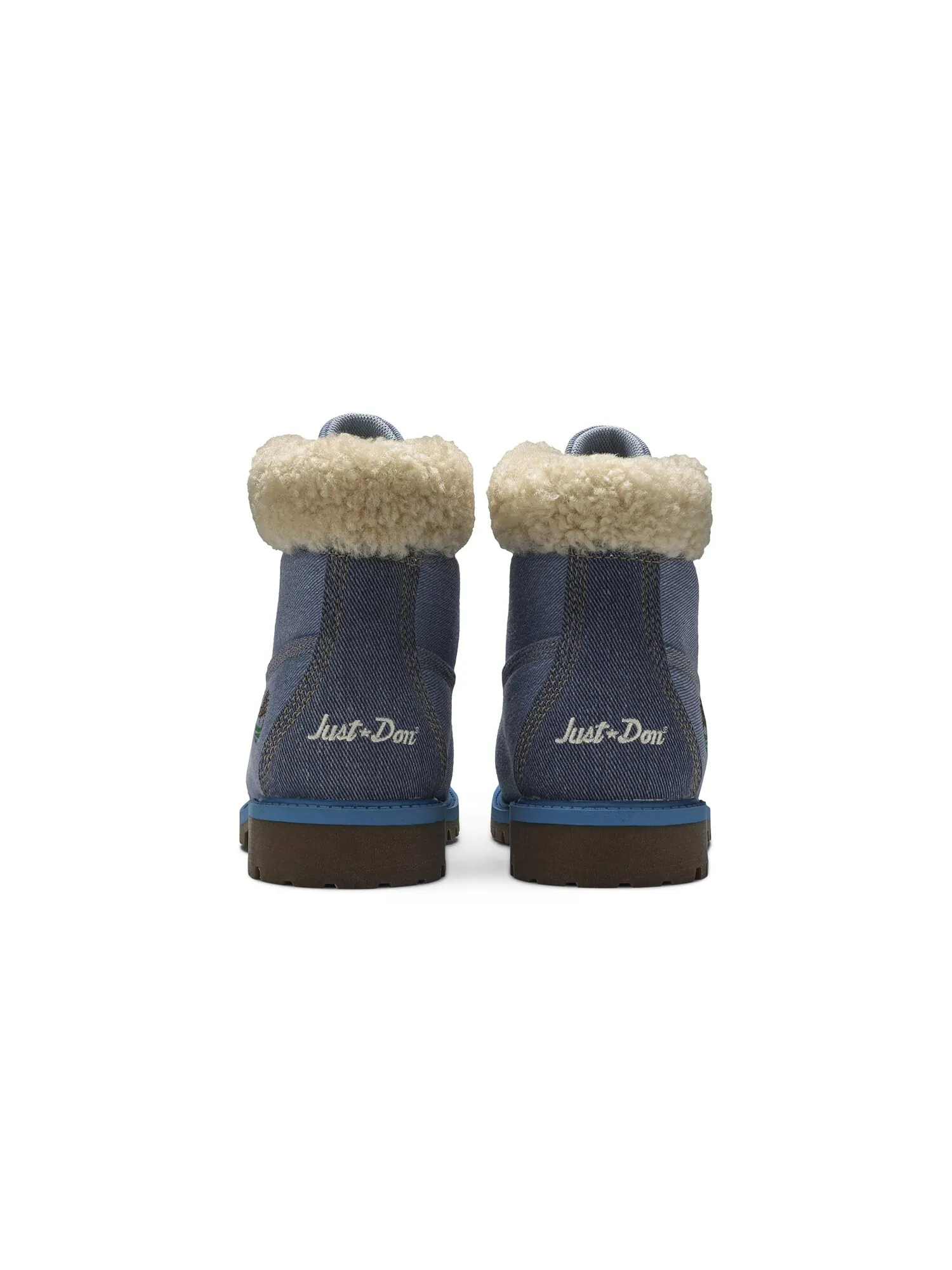 Ботинки тканевые Just Don x Timberland 6 Inch Junior — изображение 6 из 8, синий