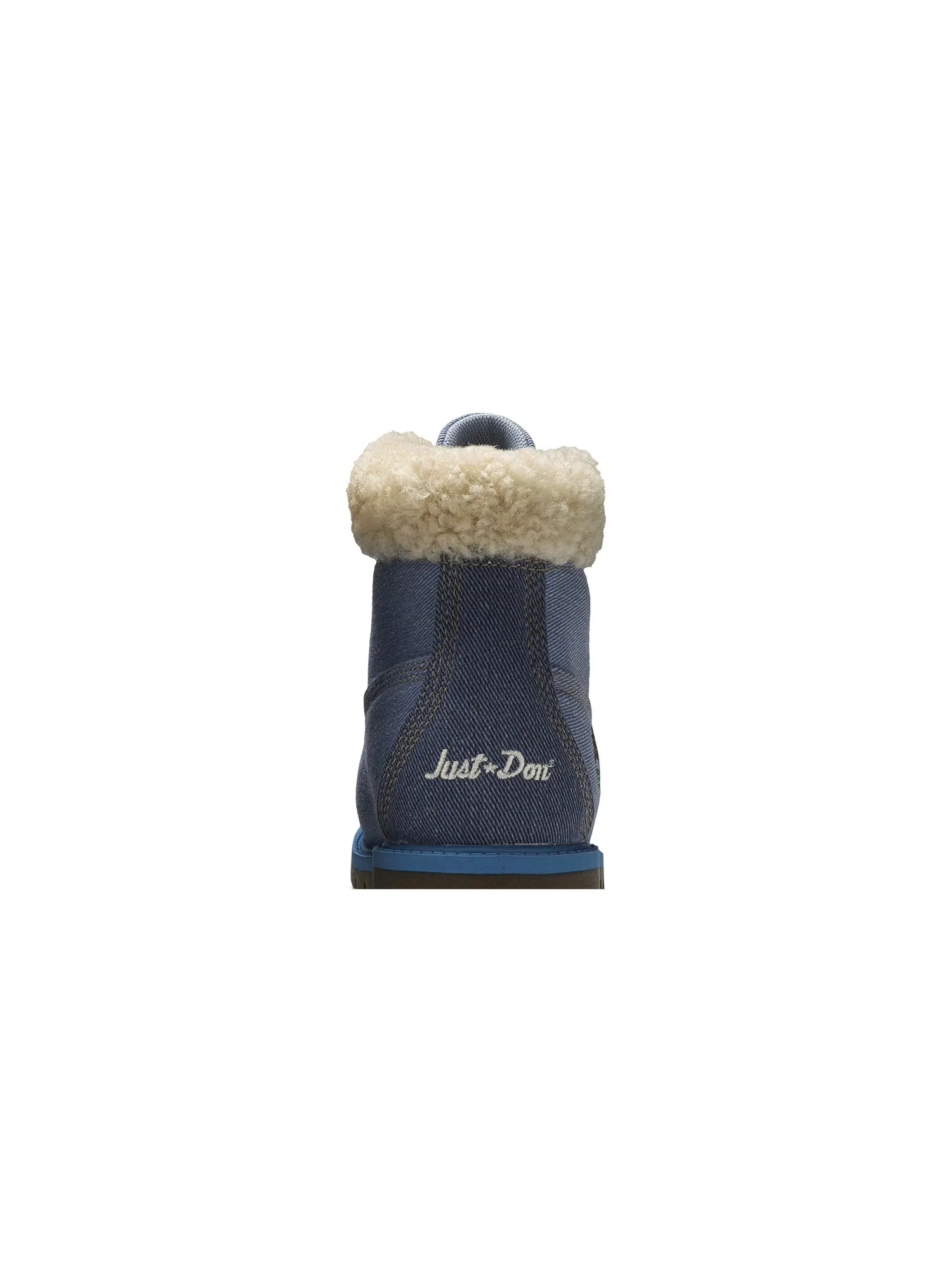 Ботинки тканевые Just Don x Timberland 6 Inch Junior — изображение 7 из 8, синий