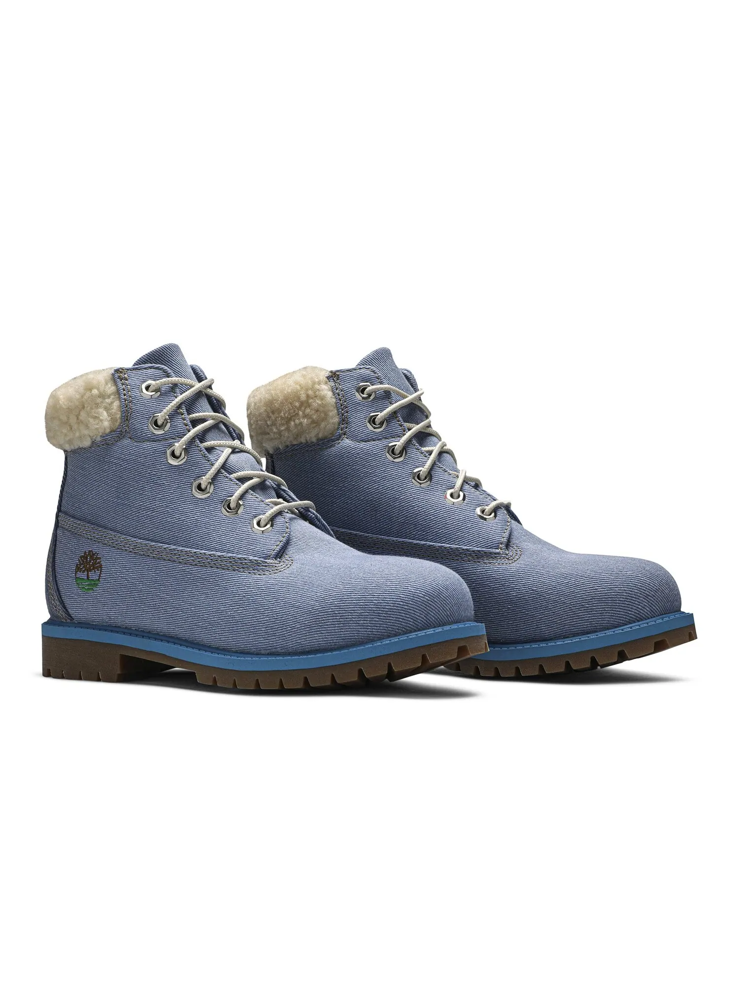Ботинки тканевые Just Don x Timberland 6 Inch Junior — изображение 8 из 8, синий