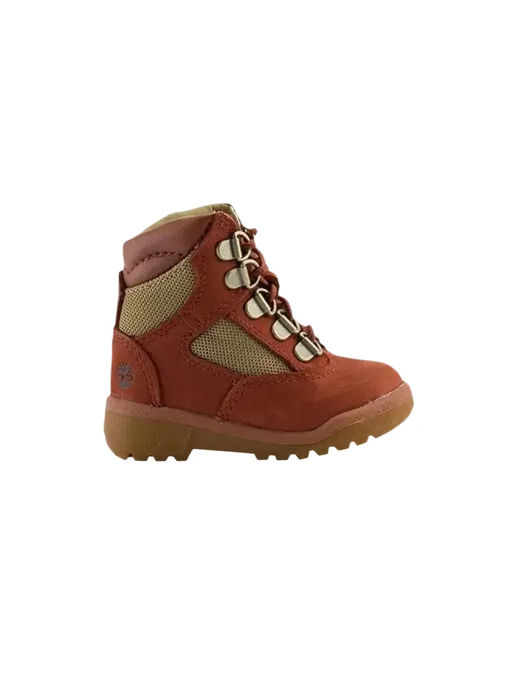 Детские ботинки Timberland Field Boot Toddler 'Rust' — изображение 1 из 1, красный