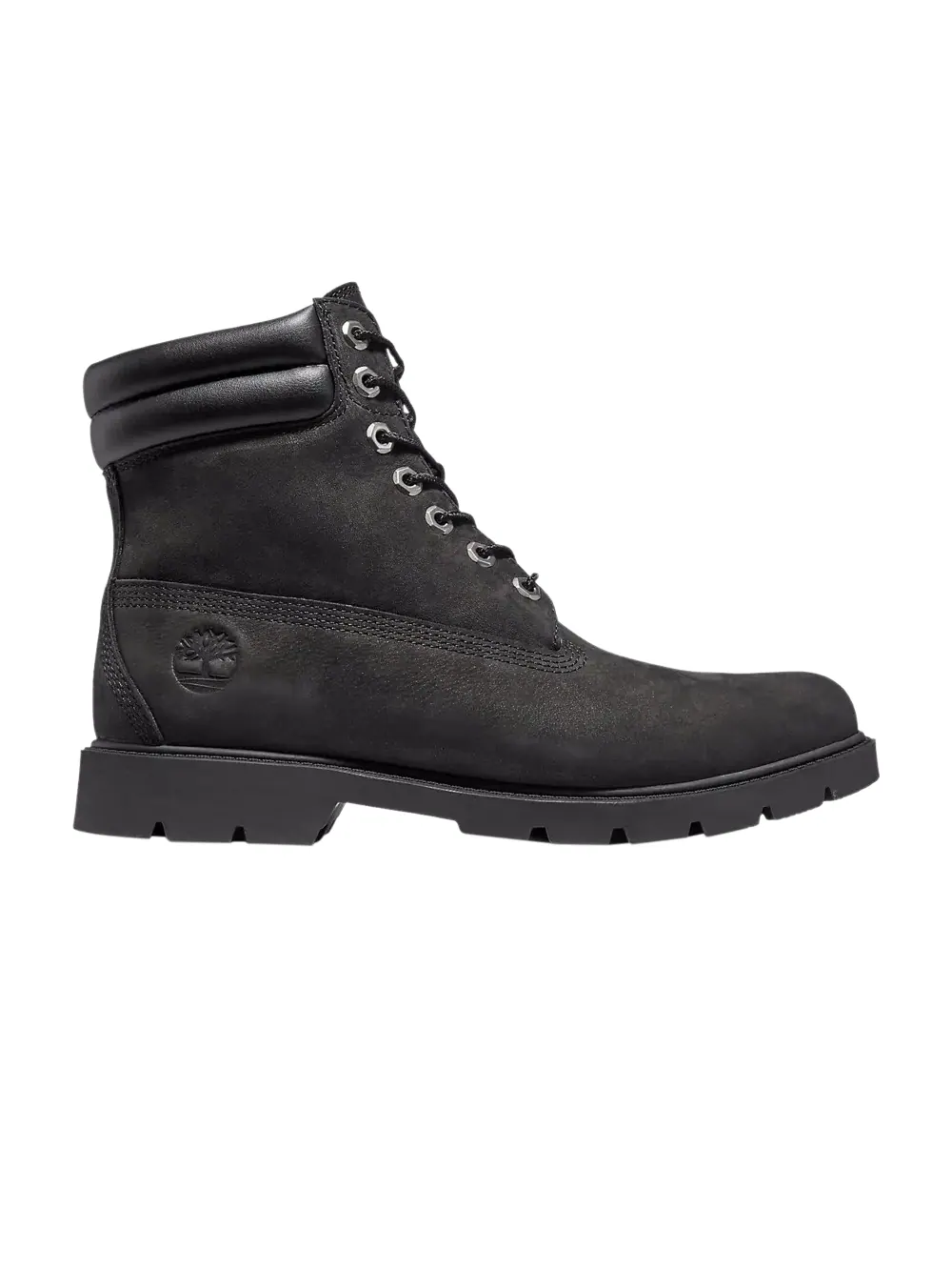 Ботинки Timberland 6 Inch Basic на шнурках, нубук — изображение 1 из 1, черный