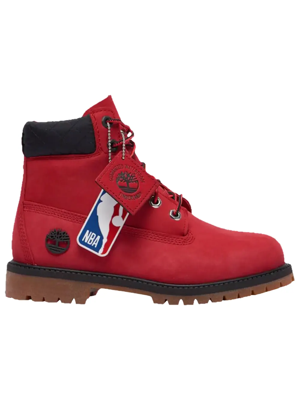 Ботинки детские Timberland NBA x Premium 6 Inch — изображение 1 из 1, красный
