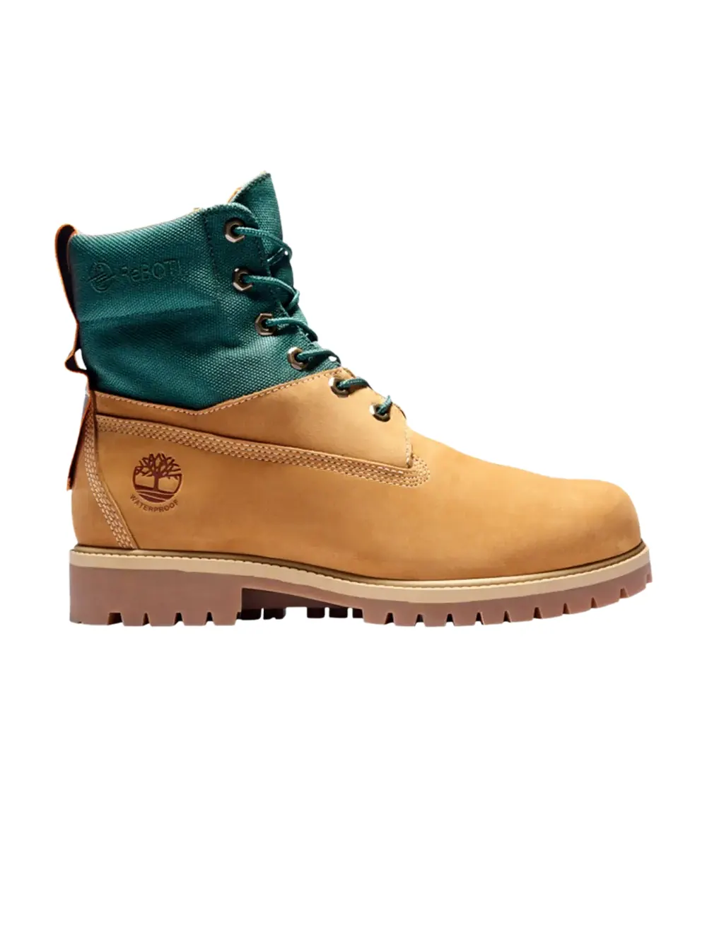 Ботинки Timberland 6 Inch Treadlight Waterproof Rebotl — изображение 1 из 1, зеленый
