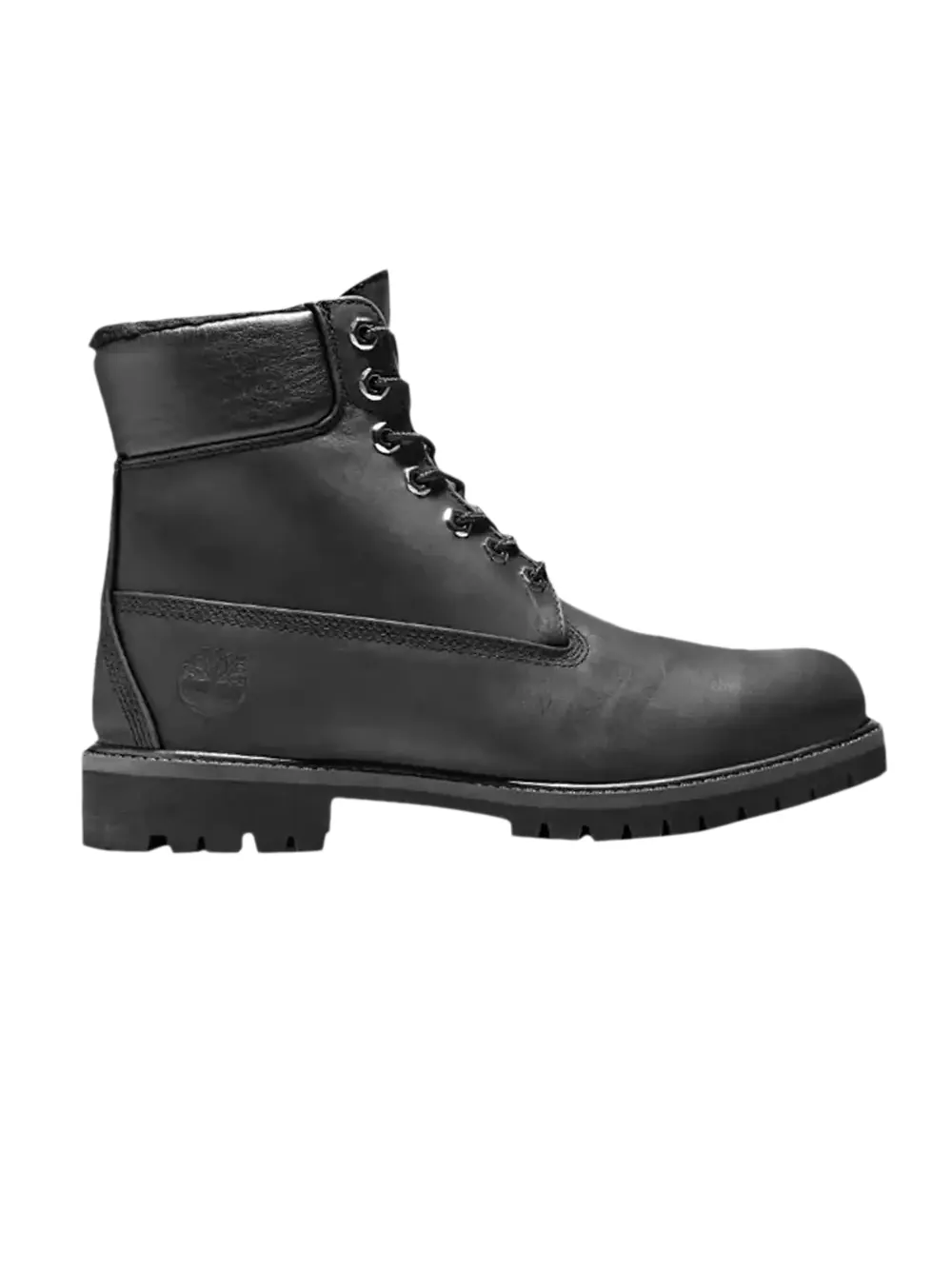 Ботинки Timberland Premium 6 Inch Warm Collar, кожаные — изображение 1 из 1, черный