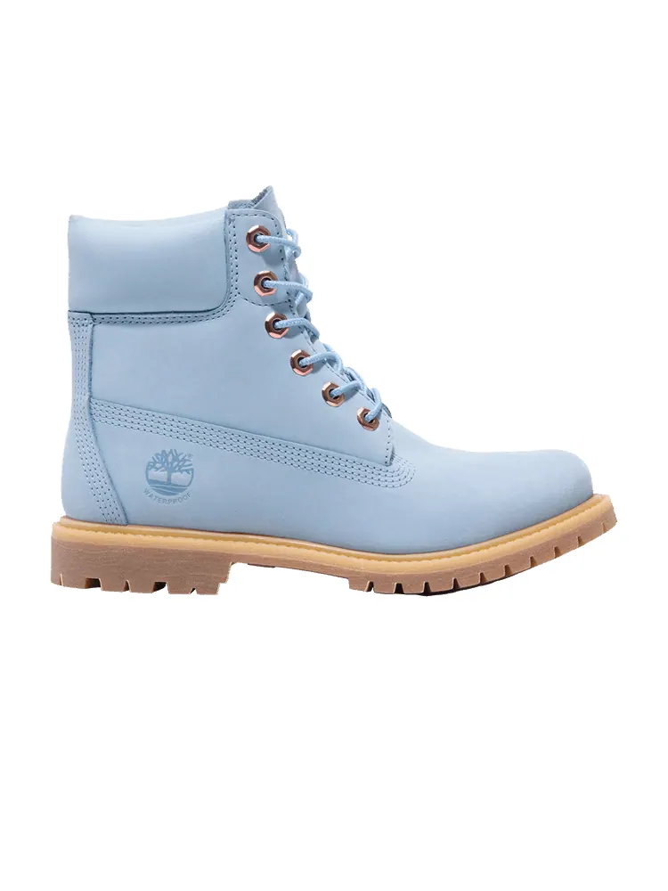 Ботинки женские Timberland Premium 6 Inch — изображение 1 из 1, светлый синий