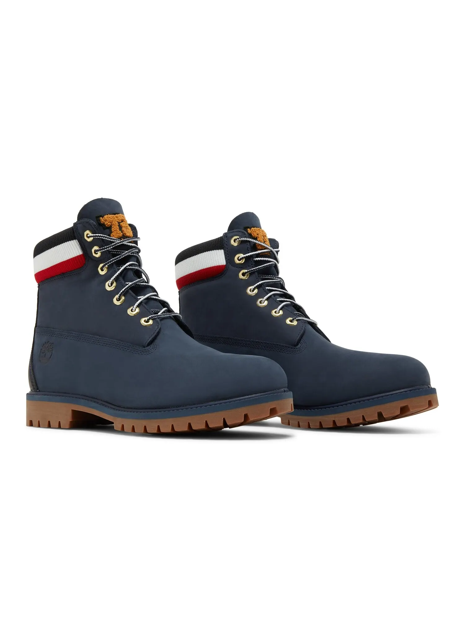 Ботинки Timberland 6 Inch Heritage с теплой подкладкой — изображение 8 из 8, темно-синий/красный