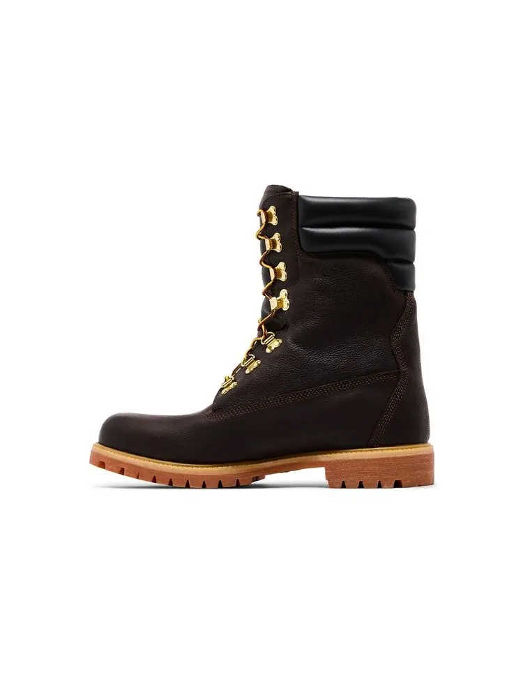Ботинки мужские Timberland Super Boot высокие из зернистой кожи — изображение 3 из 6, коричневый