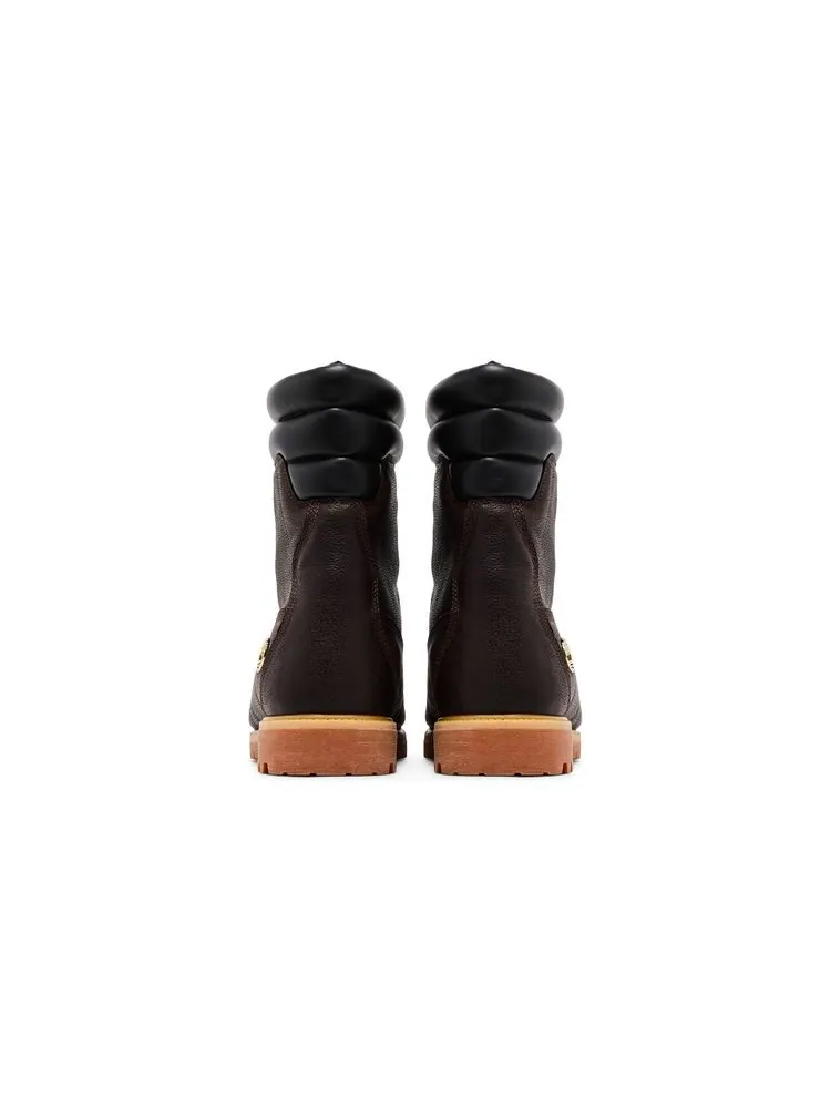 Ботинки мужские Timberland Super Boot высокие из зернистой кожи — изображение 6 из 6, коричневый