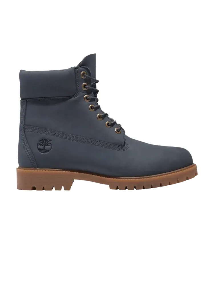 Ботинки мужские Timberland Heritage высокие из нубука синие — изображение 1 из 1