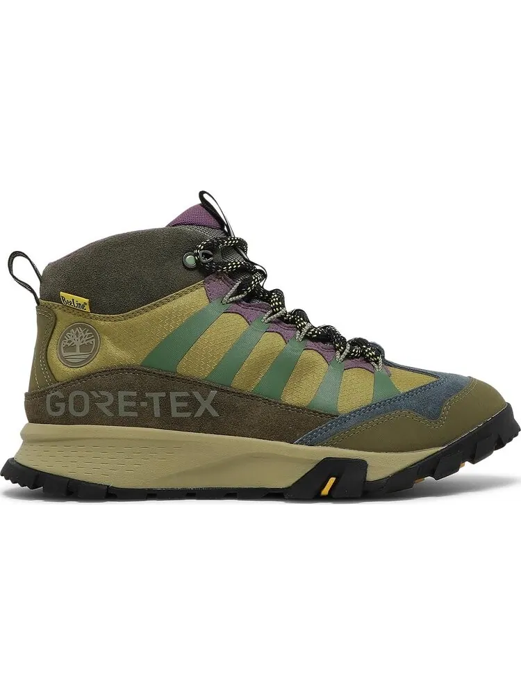 Кроссовки Bee Line x Garrison Trail Mid Hikers Medium Blue Suede — изображение 1 из 8, зеленый
