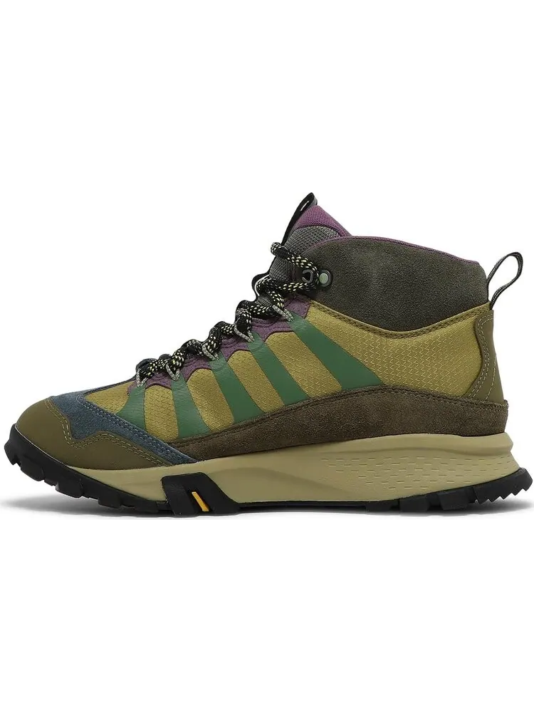 Кроссовки Bee Line x Garrison Trail Mid Hikers Medium Blue Suede — изображение 3 из 8, зеленый