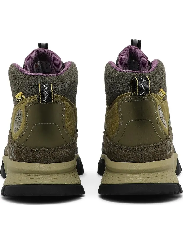 Кроссовки Bee Line x Garrison Trail Mid Hikers Medium Blue Suede — изображение 6 из 8, зеленый