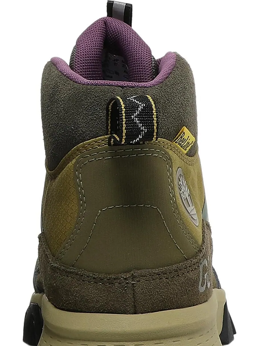 Кроссовки Bee Line x Garrison Trail Mid Hikers Medium Blue Suede — изображение 7 из 8, зеленый