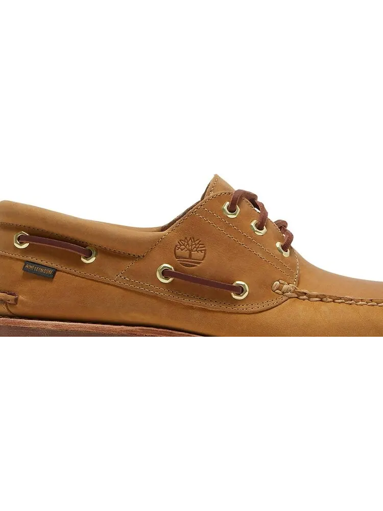 Кроссовки Aimé Leon Dore x 3-Eye Classic Lug Boat Wheat — изображение 2 из 8, коричневый