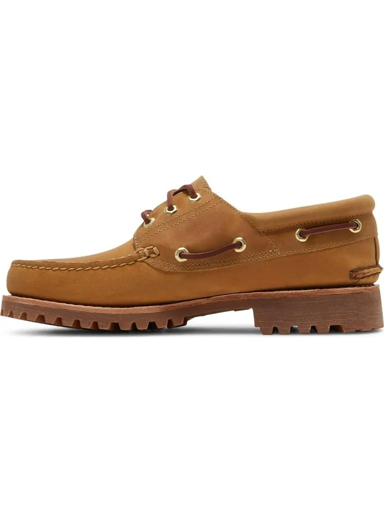 Кроссовки Aimé Leon Dore x 3-Eye Classic Lug Boat Wheat — изображение 3 из 8, коричневый