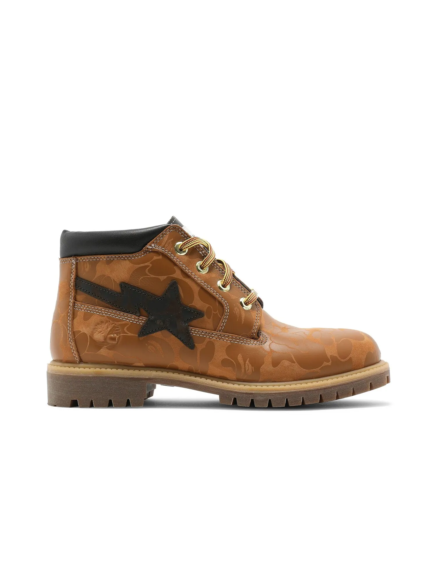 Ботинки Bape x Timberland Chukka, классические — изображение 1 из 8, коричневый