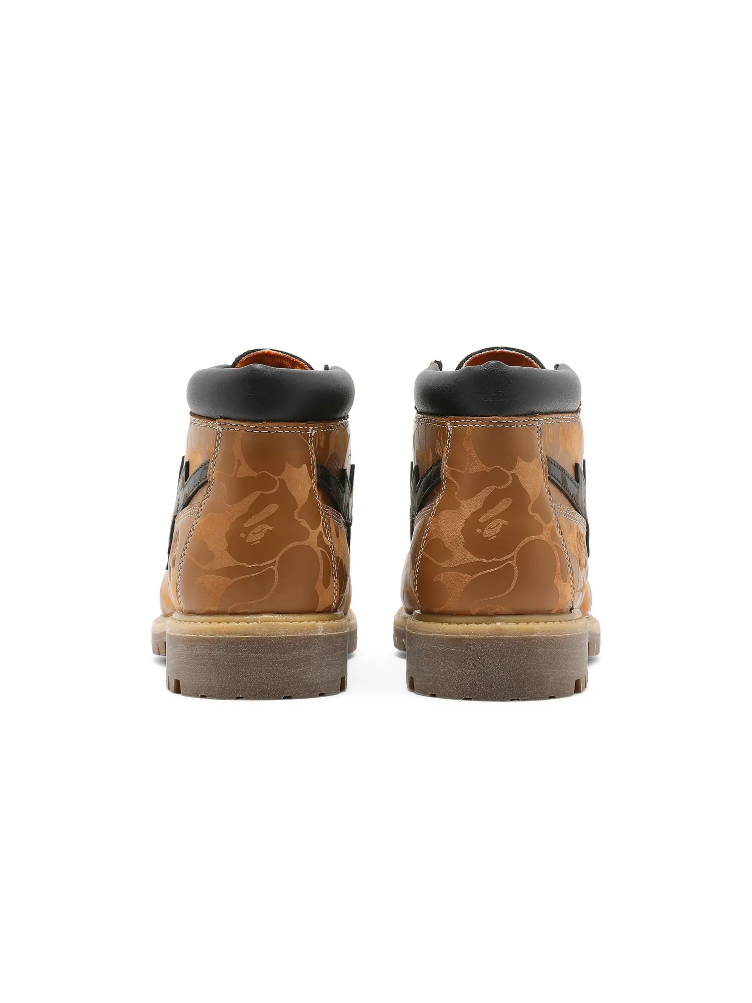 Ботинки Bape x Timberland Chukka, классические — изображение 6 из 8, коричневый