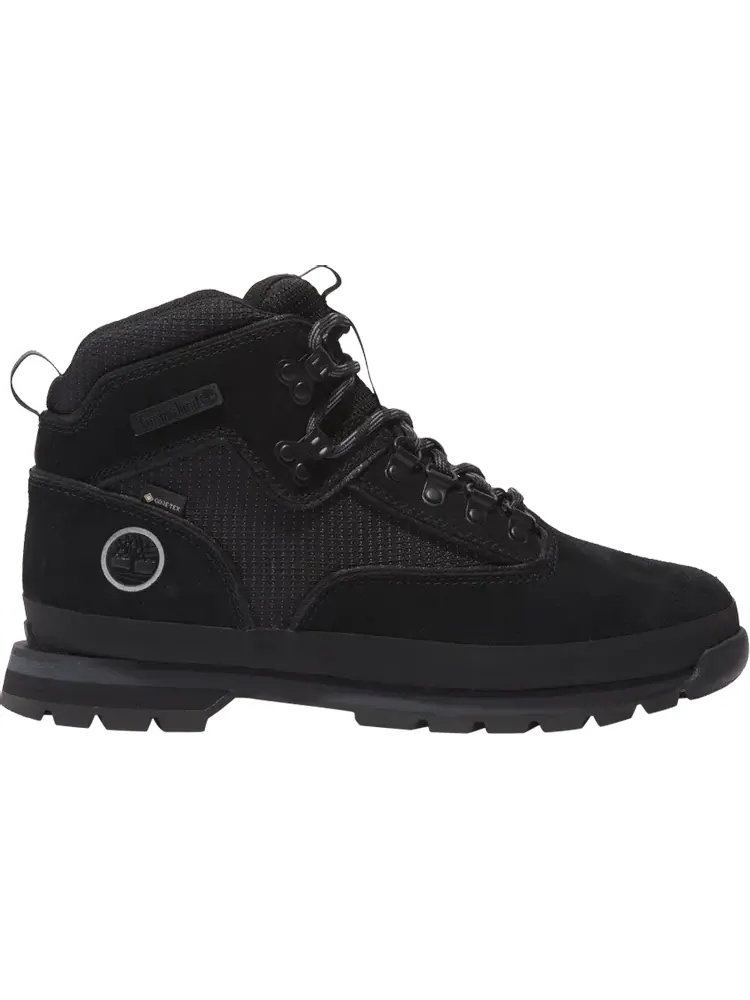 Кроссовки Euro Hiker Mid Lace-Up GORE-TEX 'Black Suede' — изображение 1 из 1, черный