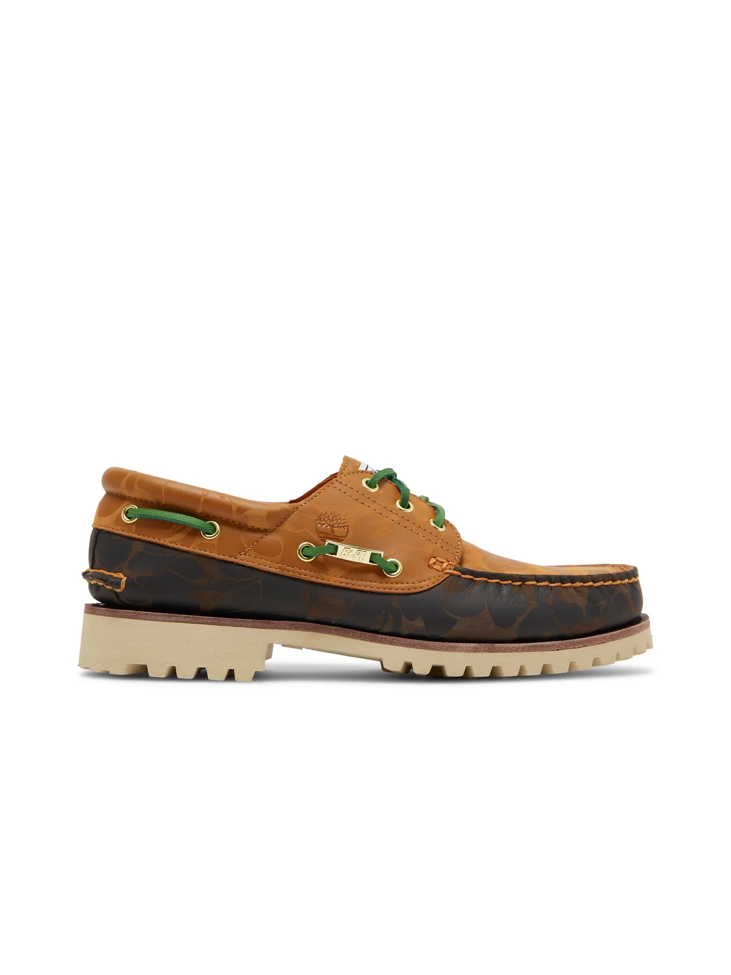 Ботинки Bape x Timberland 3-Eye Classic — изображение 2 из 8, коричневый