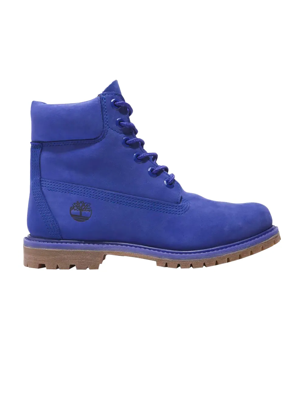 Ботинки женские Timberland 6 Inch, нубук — изображение 1 из 1, яркий синий