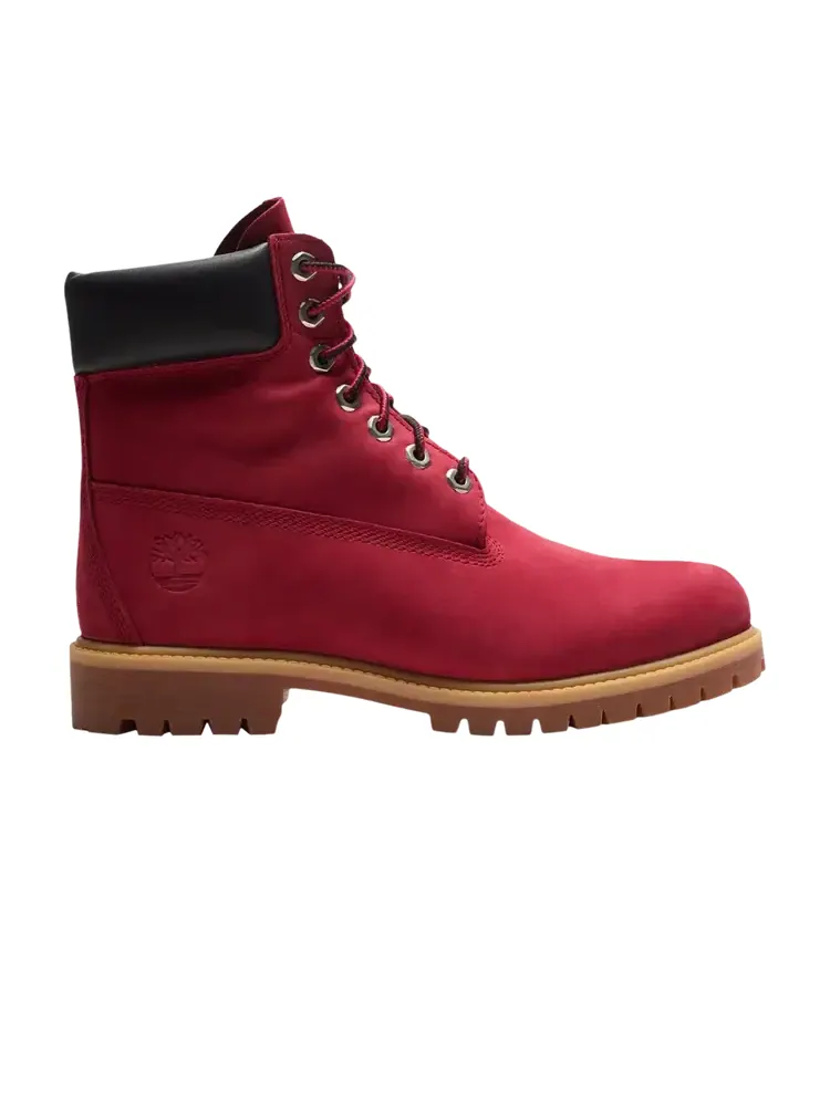 Водонепроницаемые ботинки Timberland 6 Inch Premium — изображение 1 из 1, темно-красный