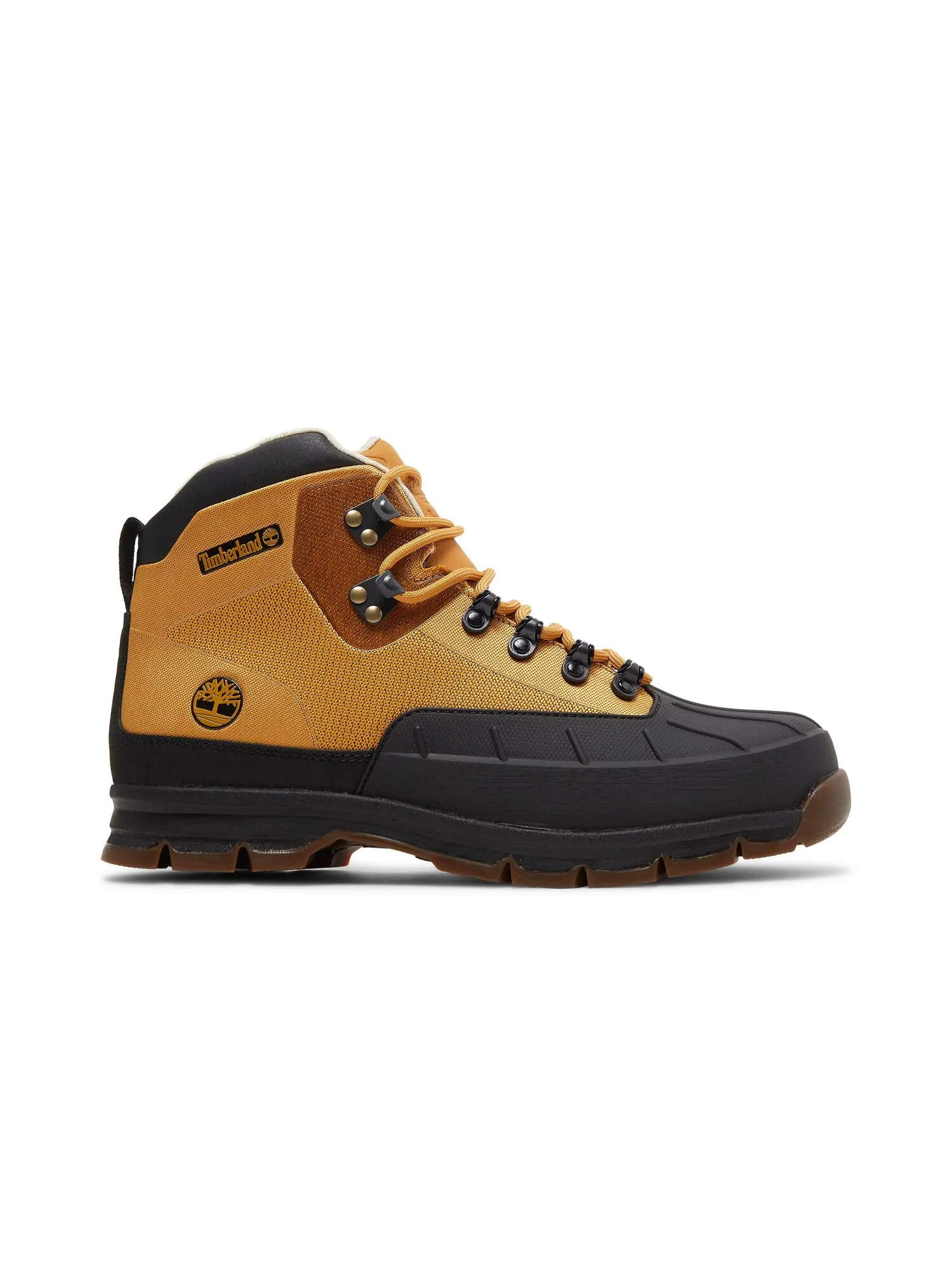 Ботинки Timberland Euro Hiker, открытый носок — изображение 1 из 8, коричневый/черный