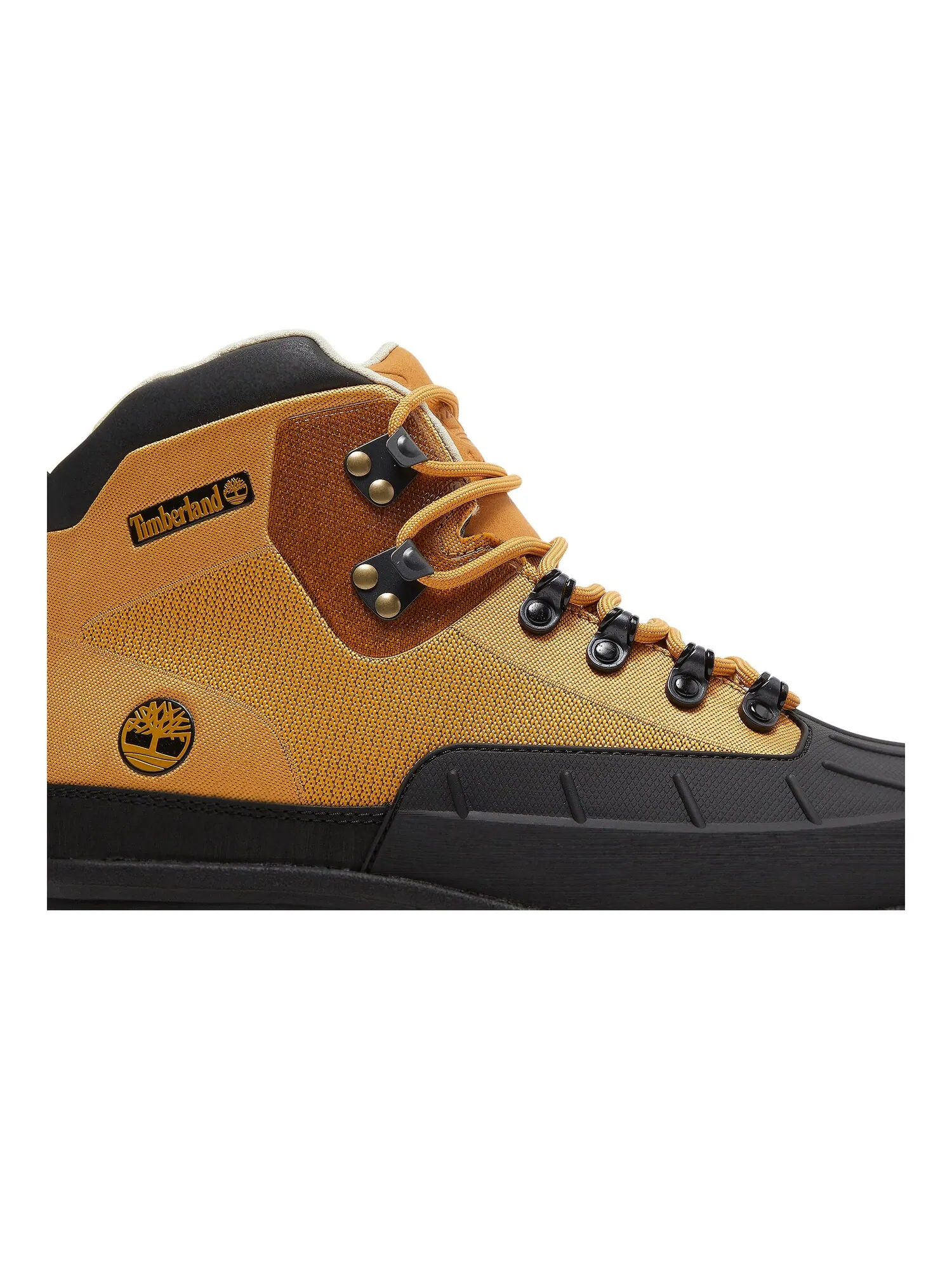 Ботинки Timberland Euro Hiker, открытый носок — изображение 2 из 8, коричневый/черный