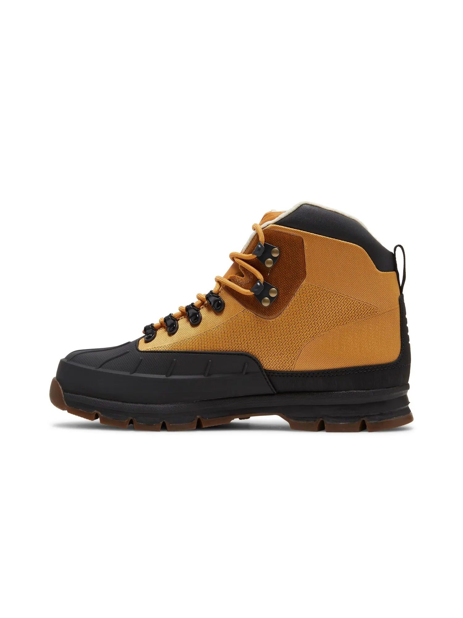 Ботинки Timberland Euro Hiker, открытый носок — изображение 3 из 8, коричневый/черный