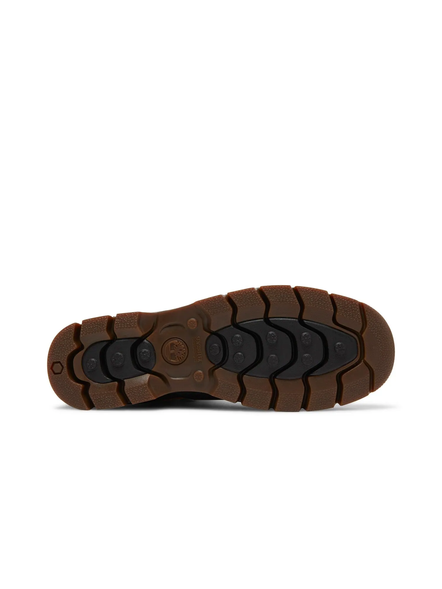 Ботинки Timberland Euro Hiker, открытый носок — изображение 4 из 8, коричневый/черный