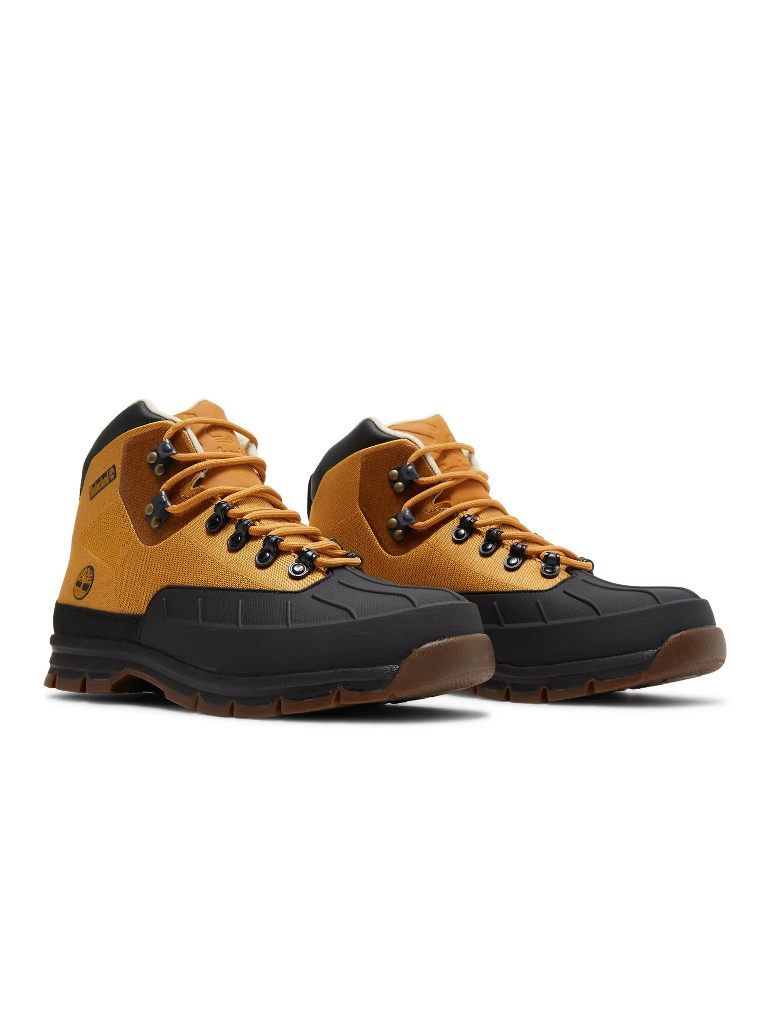 Ботинки Timberland Euro Hiker, открытый носок — изображение 8 из 8, коричневый/черный