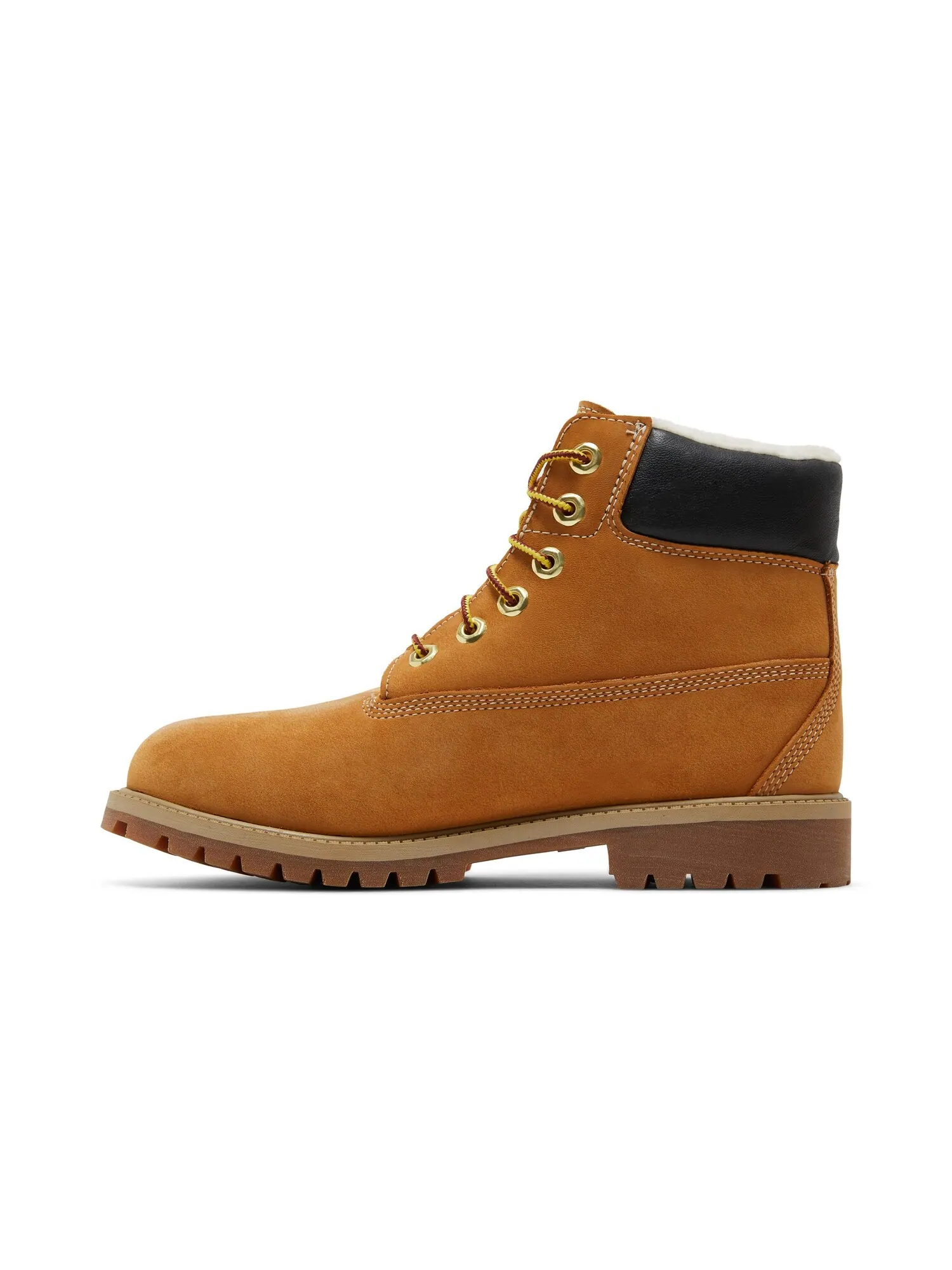 Ботинки Timberland Premium 6 Inch Junior, нубук — изображение 3 из 8, золотистый