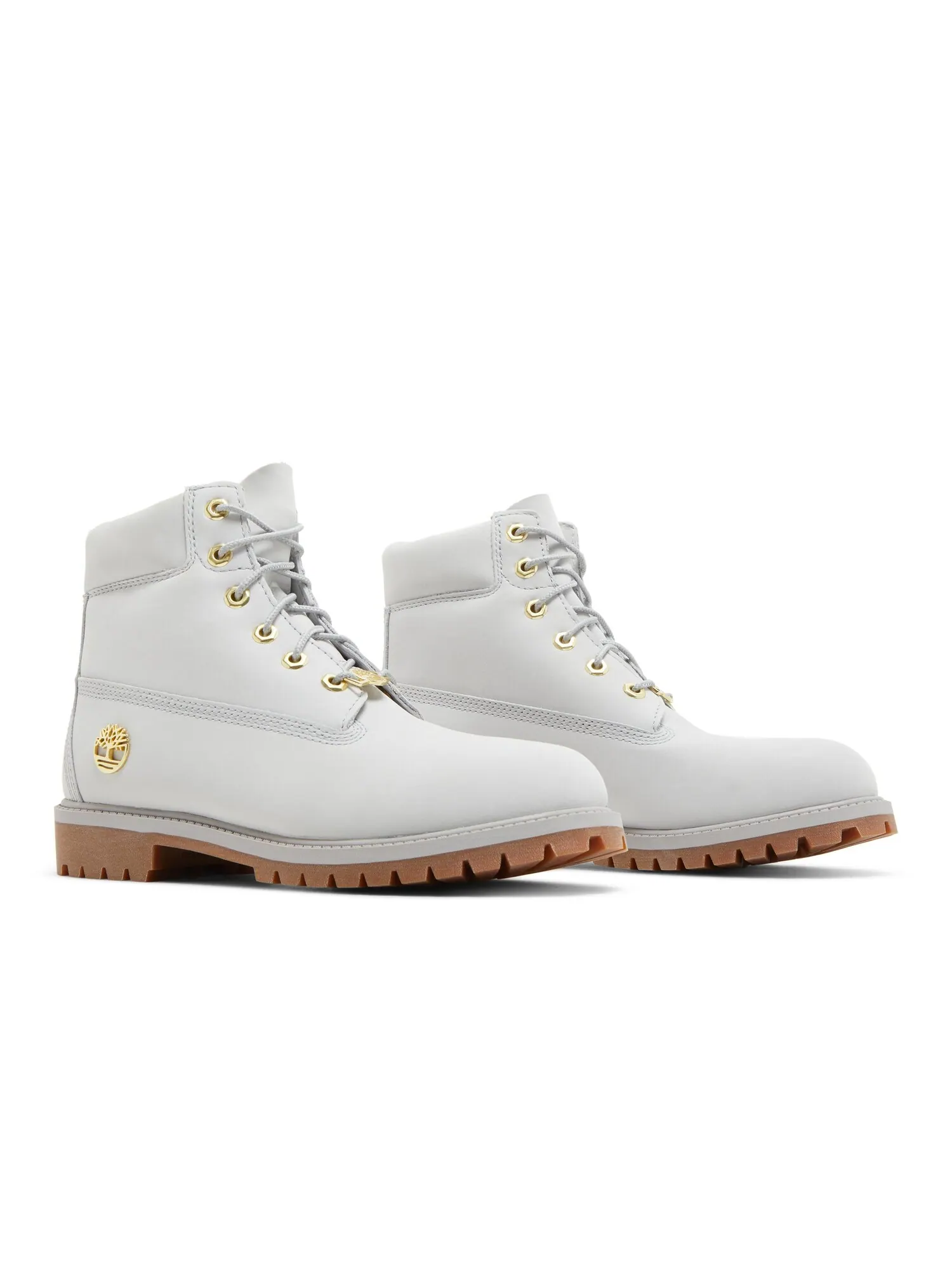 Ботинки Timberland Premium 6 Inch Junior — изображение 8 из 8, светлый серый