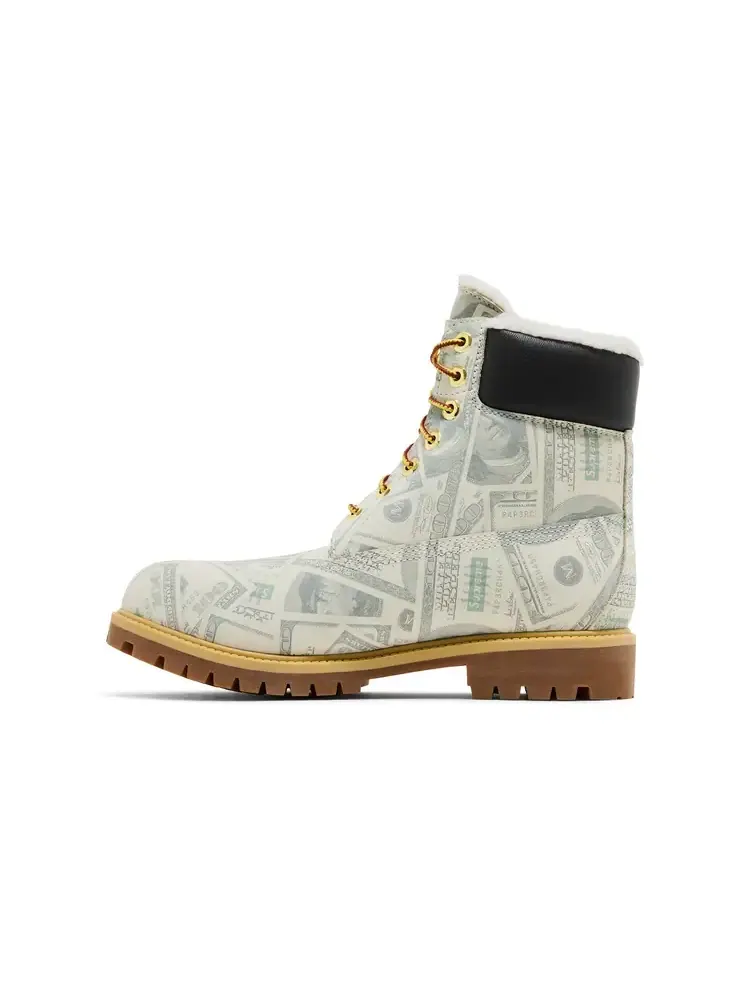 Supreme x MM6 Maison Margiela x Timberland 6 Inch Premium Waterproof Boot 'Money' — изображение 3 из 8, бежевый