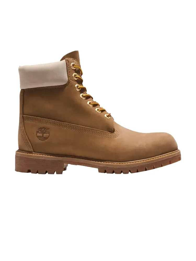 Ботинки мужские Timberland Premium водонепроницаемые из нубука — изображение 1 из 1, коричневый