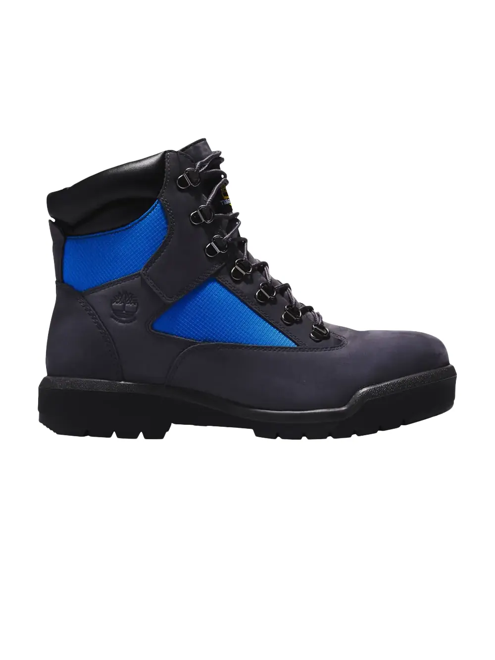 Ботинки Timberland 6 Inch Field на шнурках, нубук — изображение 1 из 1, черный/синий