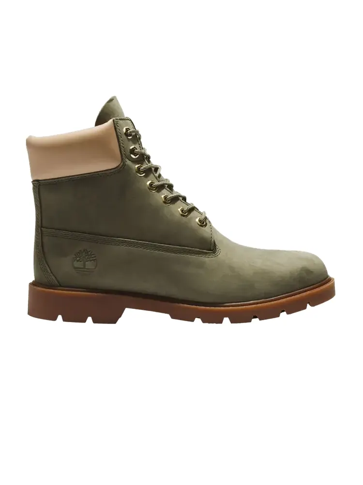 Ботинки Timberland Premium средней высоты из нубука — изображение 1 из 1, зеленый