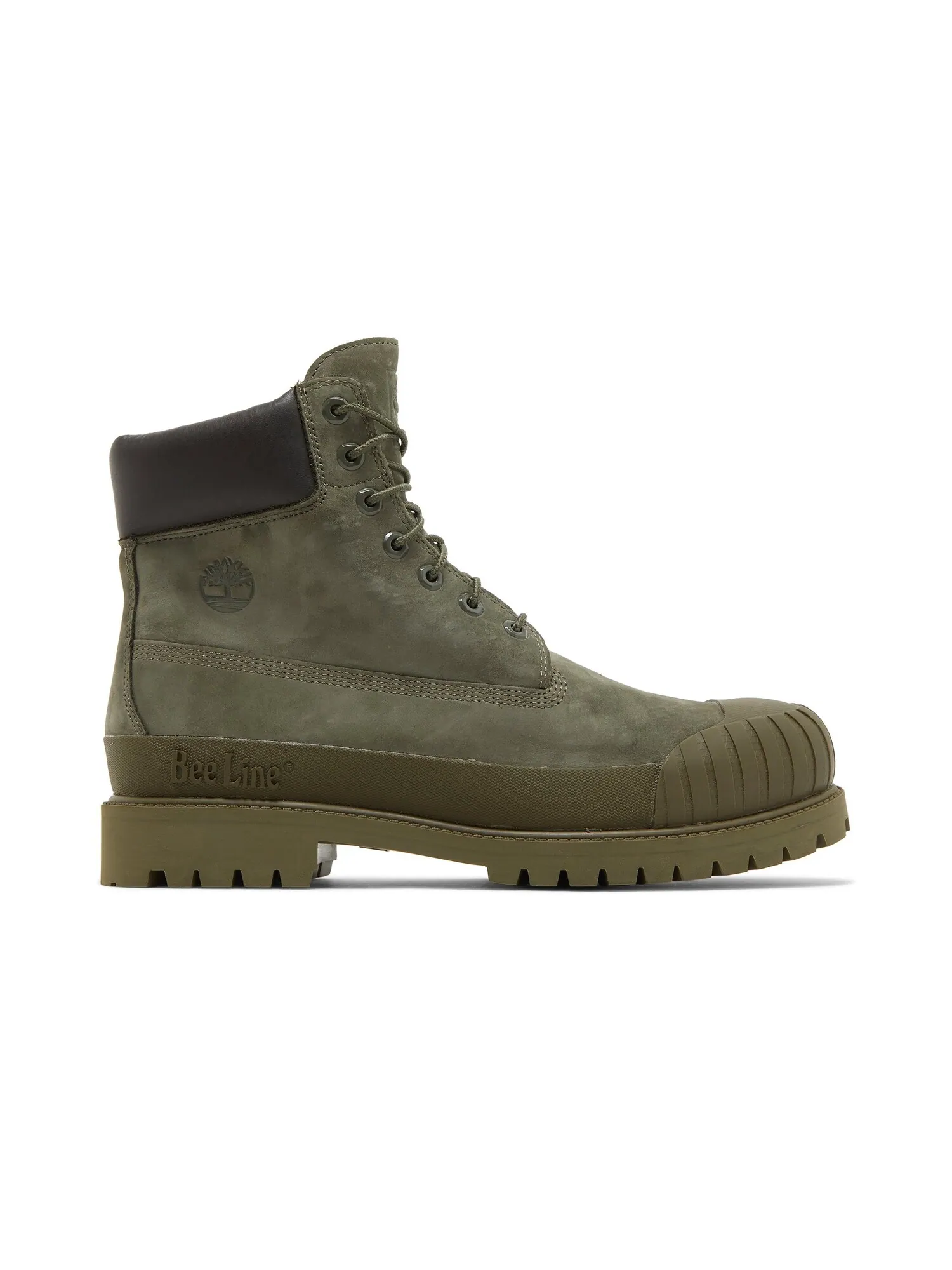 Ботинки Timberland Bee Line x Premium 6 Inch с резиновым носком — изображение 1 из 8, темный зеленый/зеленый