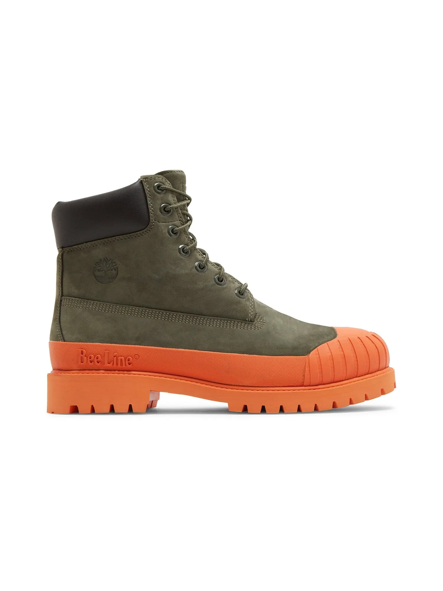 Ботинки Timberland Bee Line x Premium 6 Inch Ruuber с носком — изображение 1 из 8, зеленый/оранжевый