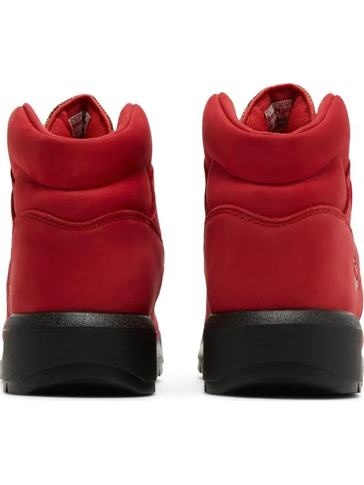 Ботинки мужские Timberland x Supreme x New York Yankees с принтом — изображение 6 из 8, красный