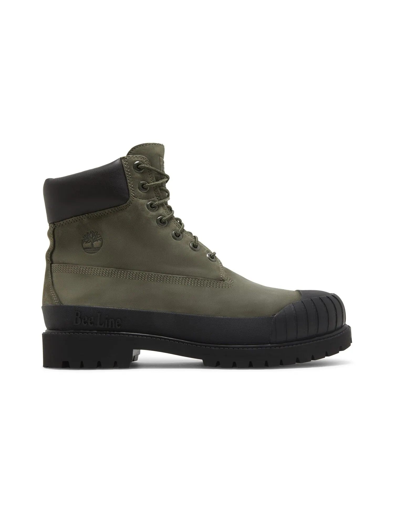 Ботинки Timberland Bee Line x Premium 6 Inch, с резиновым носком — изображение 1 из 8, темный зеленый