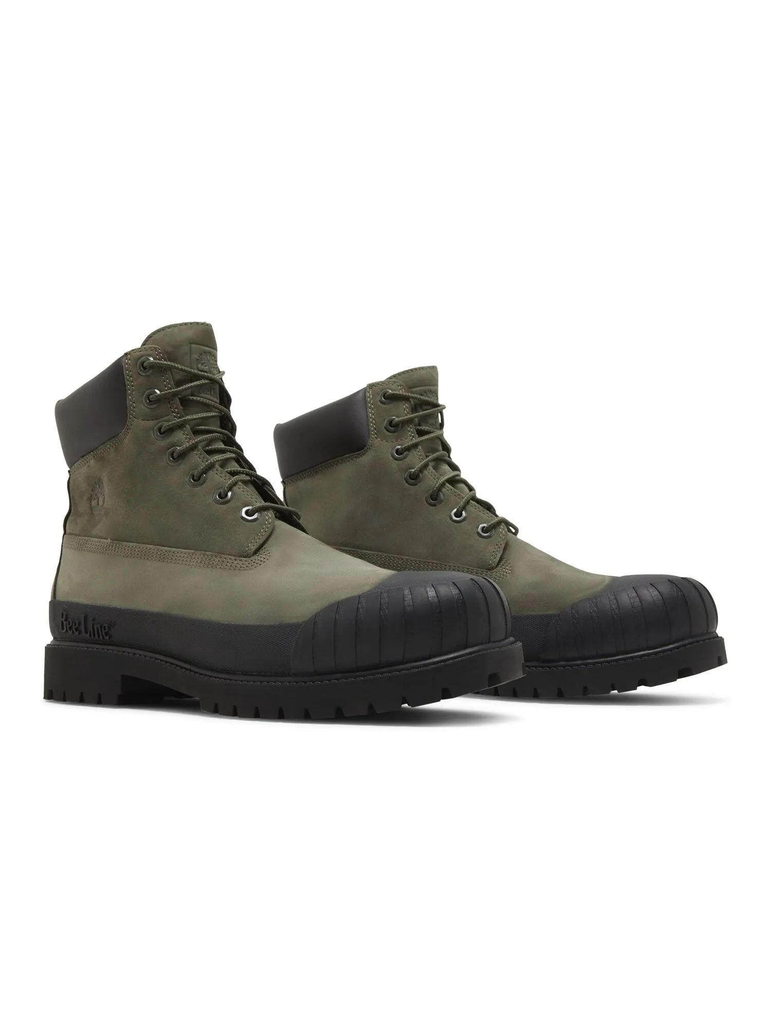 Ботинки Timberland Bee Line x Premium 6 Inch, с резиновым носком — изображение 8 из 8, темный зеленый