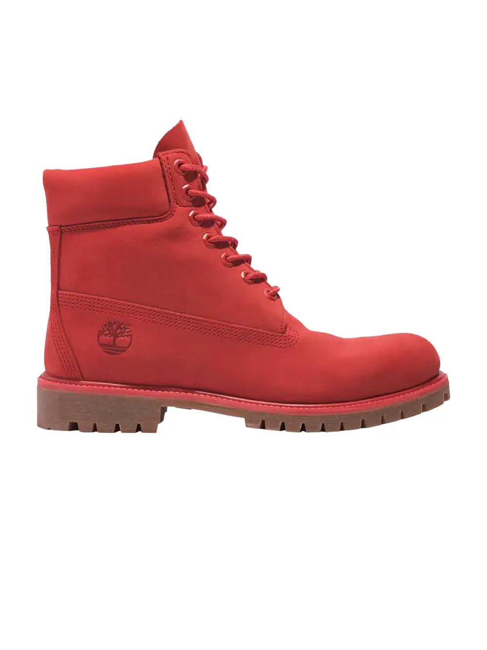 Ботинки Timberland Premium 6 Inch 50th Anniversary, нубук — изображение 1 из 1, красный